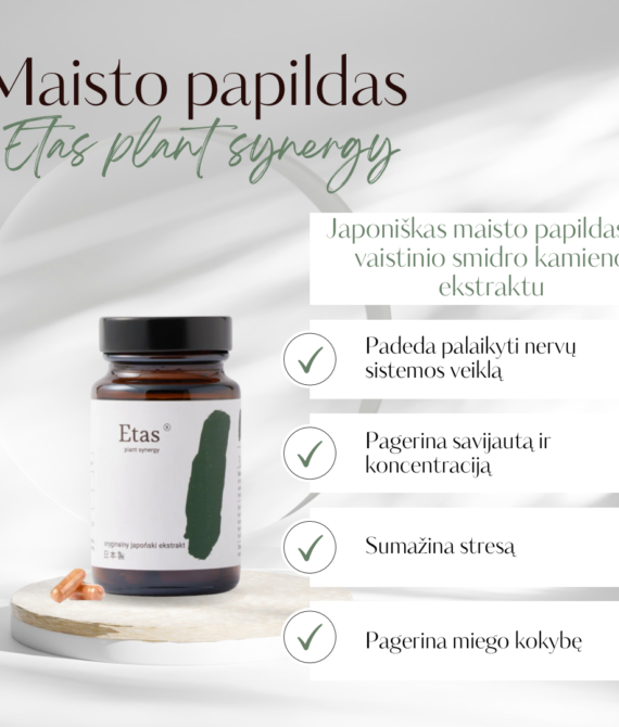 Etas Plant Synergy maisto papildas Smidrai