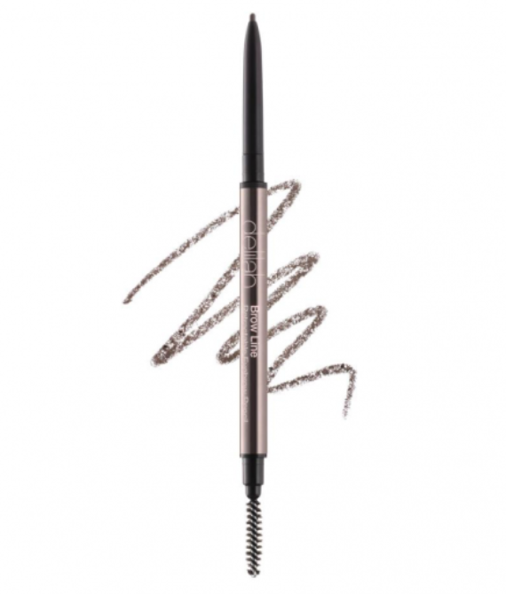 Delilah Brow Line išsukamas antakių pieštukas su šepetėliu (ASH), 0,08 g.