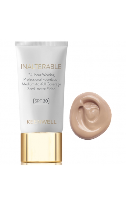 KEENWELL INALTERABLE SKYSTAS MAKIAŽO PAGRINDAS SU SPF20, 30 ml (Nr. 2)