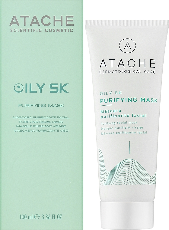 Antibakterinė valomoji kaukė ATACHE PURIFYING MASK